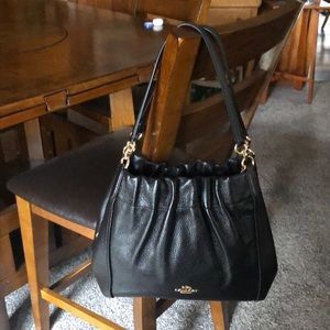 Black coach bag